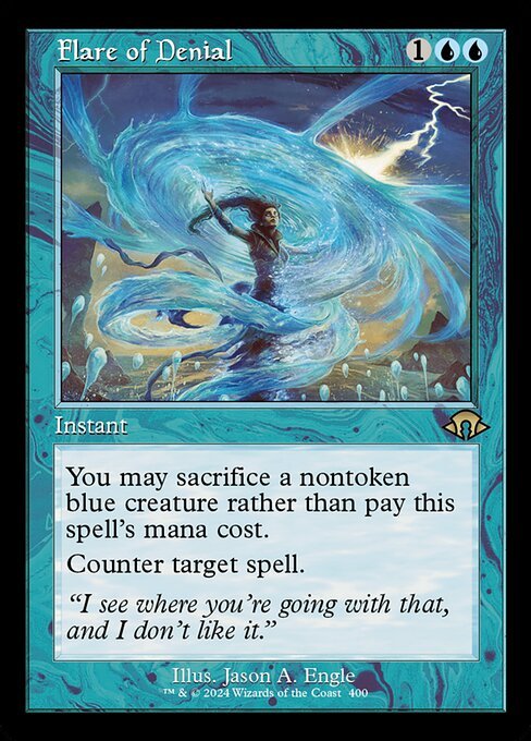 Flare of Denial card from MH3 #400