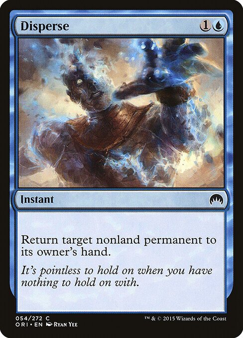 Disperse card from ORI #54