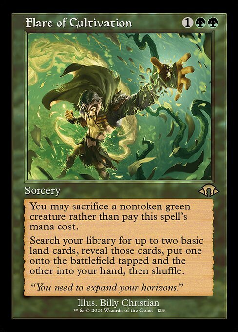 Flare of Cultivation card from MH3 #425