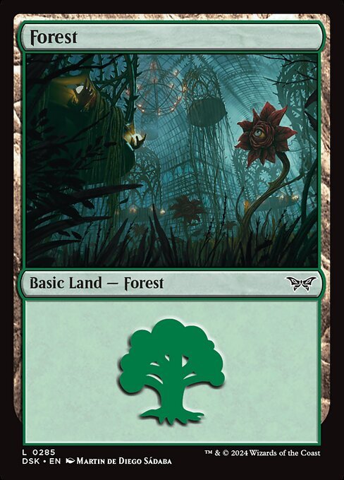 Forest (0285) card from DSK #285