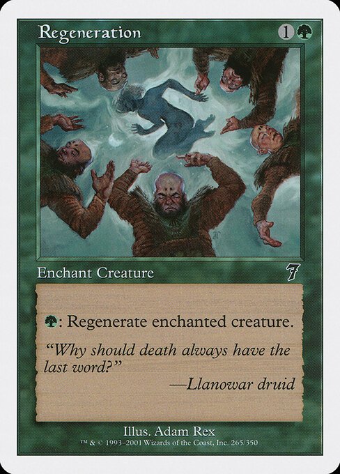 Regeneration card from 7ED #265