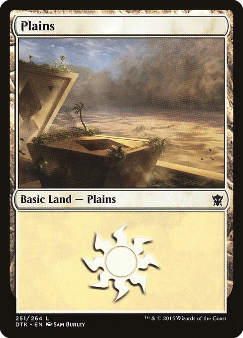 Plains (251) card from DTK #251