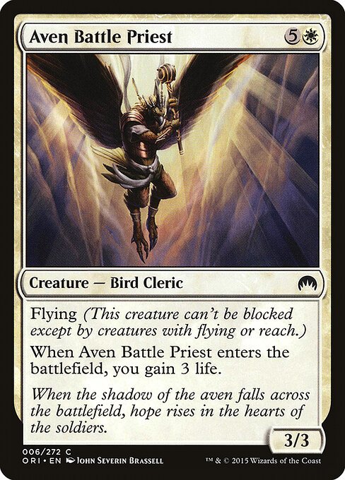 Aven Battle Priest card from ORI #6