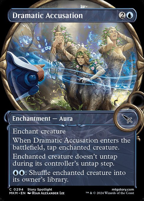 Dramatic Accusation card from MKM #294
