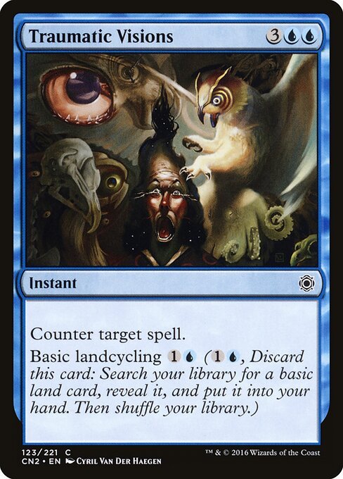 Traumatic Visions card from CN2 #123