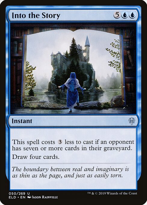 Into the Story card from ELD #50