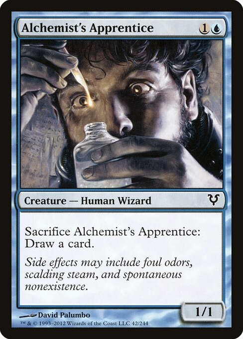 Alchemist's Apprentice card from AVR #42