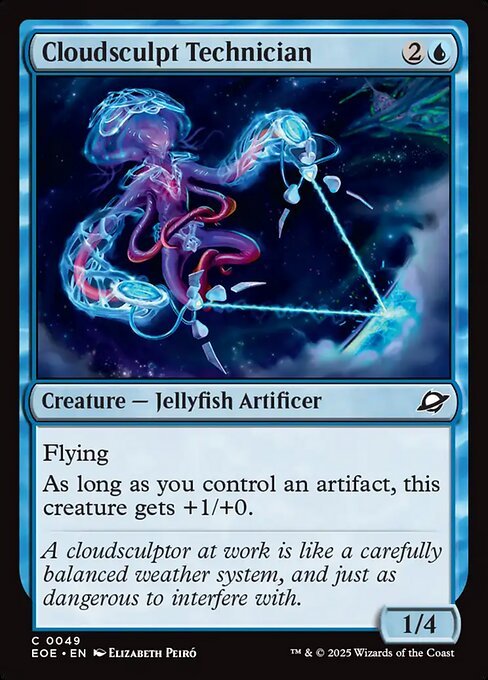 Cloudsculpt Technician card from EOE #49