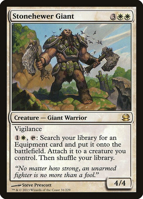 Stonehewer Giant card from MMA #31