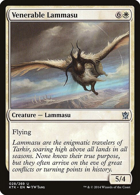 Venerable Lammasu card from KTK #28