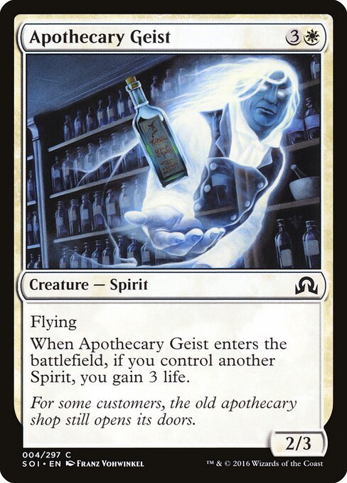 Apothecary Geist card from SOI #4