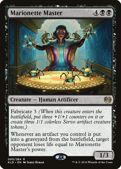 Marionette Master card from KLD #90