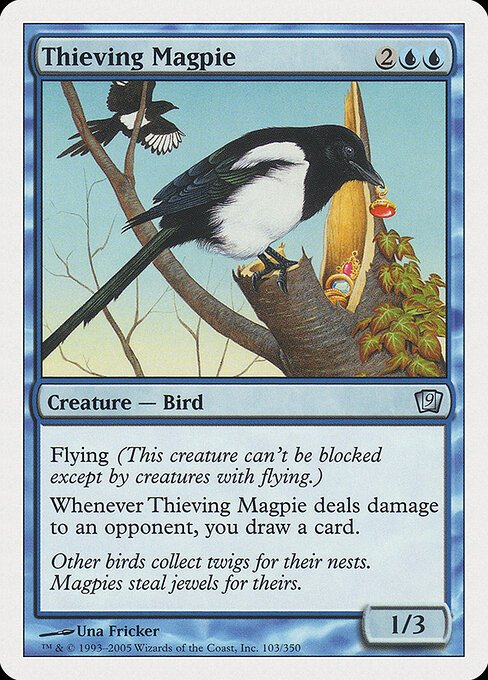Thieving Magpie card from 9ED #103