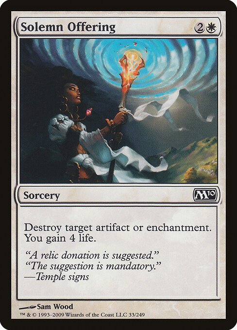 Solemn Offering card from M10 #33