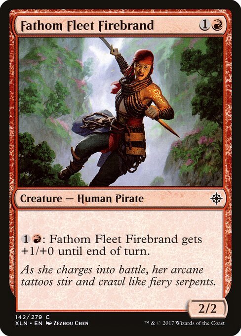 Fathom Fleet Firebrand card from XLN #142