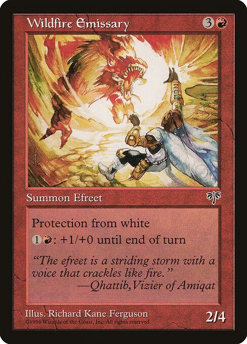 Wildfire Emissary card from MIR #product-5297