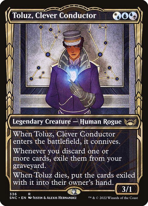 Toluz, Clever Conductor card from SNC #336