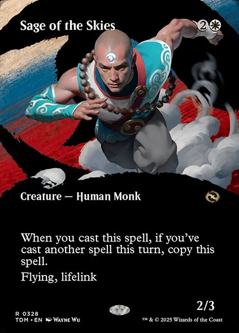 Sage of the Skies card from TDM #328