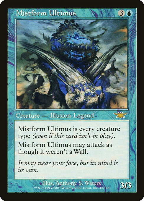 Mistform Ultimus card from LGN #47