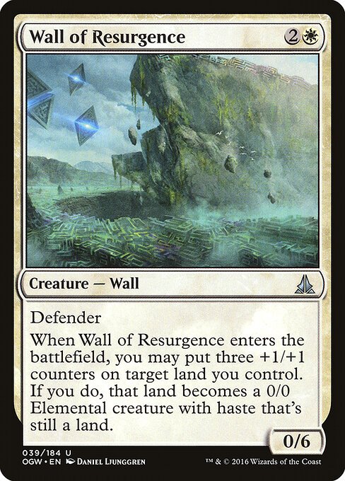 Wall of Resurgence card from OGW #39