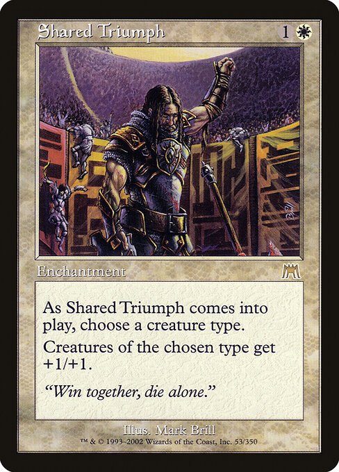 Shared Triumph card from ONS #53