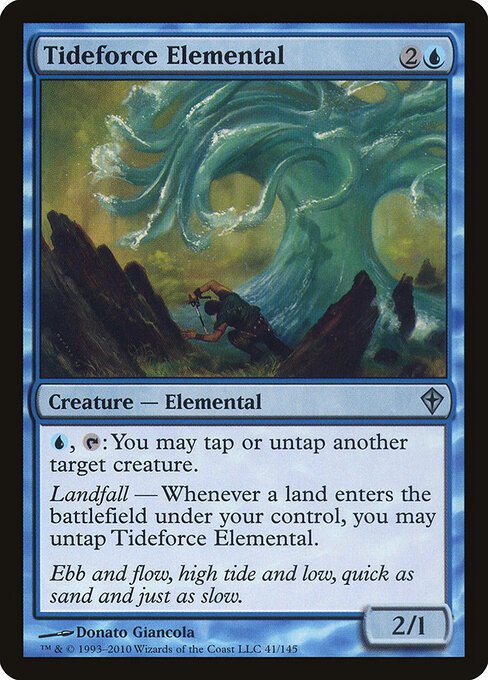 Tideforce Elemental card from WWK #41
