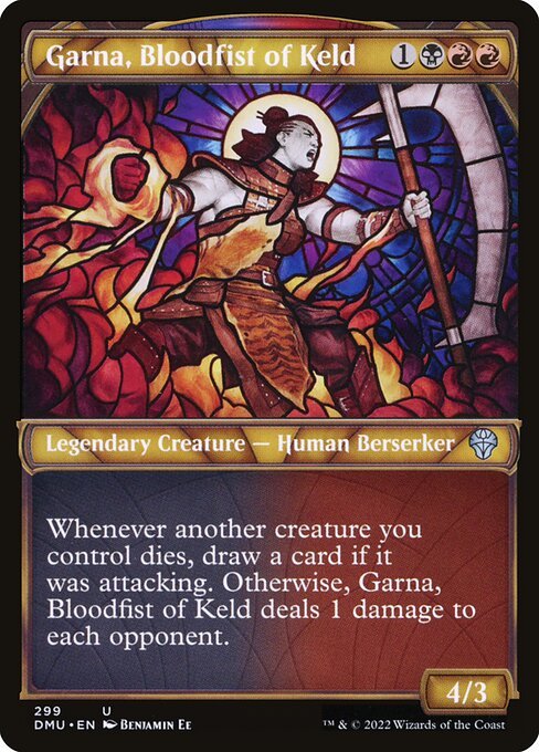 Garna, Bloodfist of Keld card from DMU #299