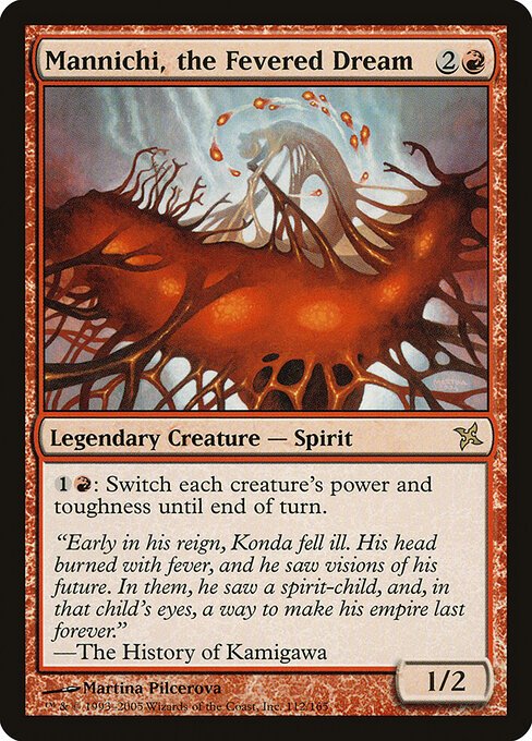 Mannichi, the Fevered Dream card from BOK #112