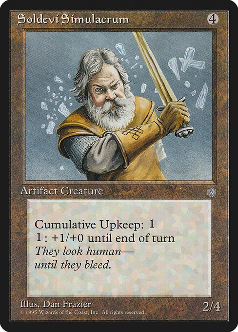 Soldevi Simulacrum card from ICE #product-4889