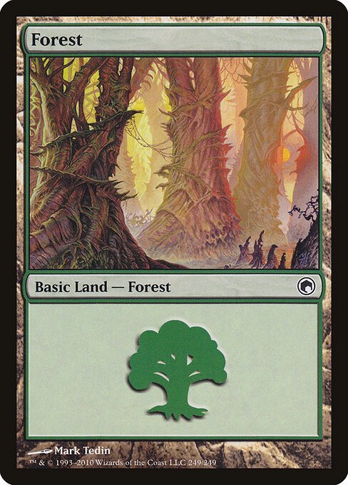 Forest (249) card from SOM #249