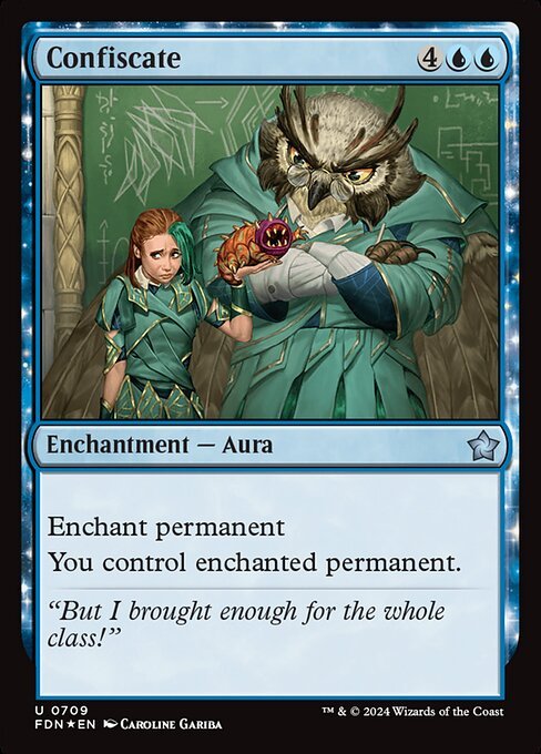 Confiscate card from FDN #709