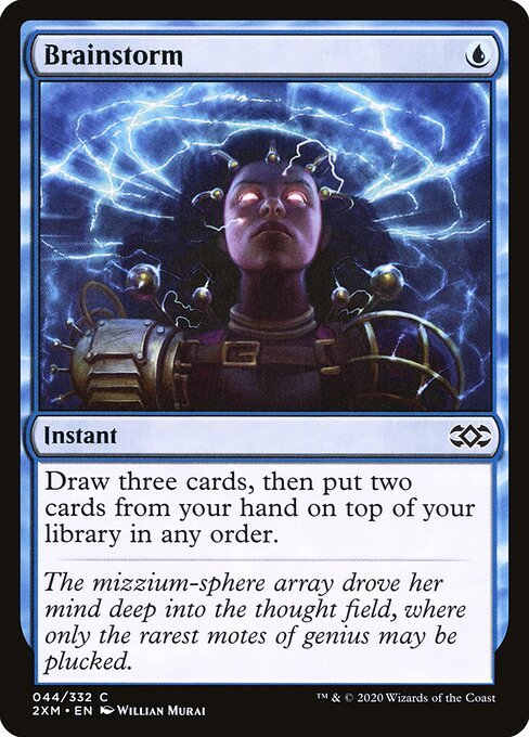 Brainstorm card from 2XM #44