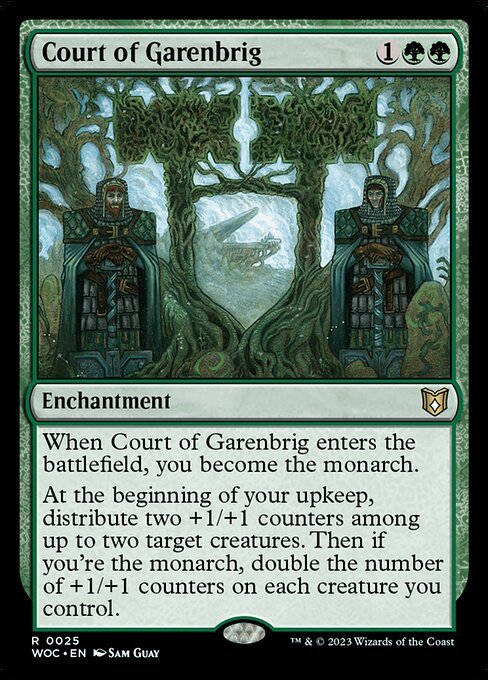 Court of Garenbrig card from WOC #25