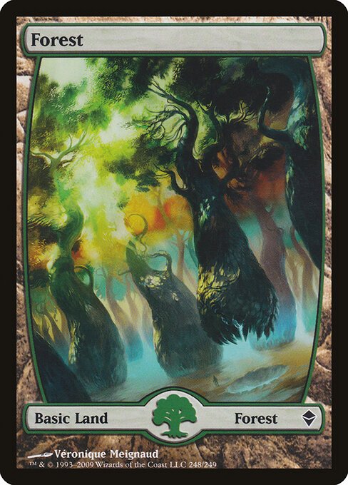 Forest (248) - Full Art card from ZEN #248