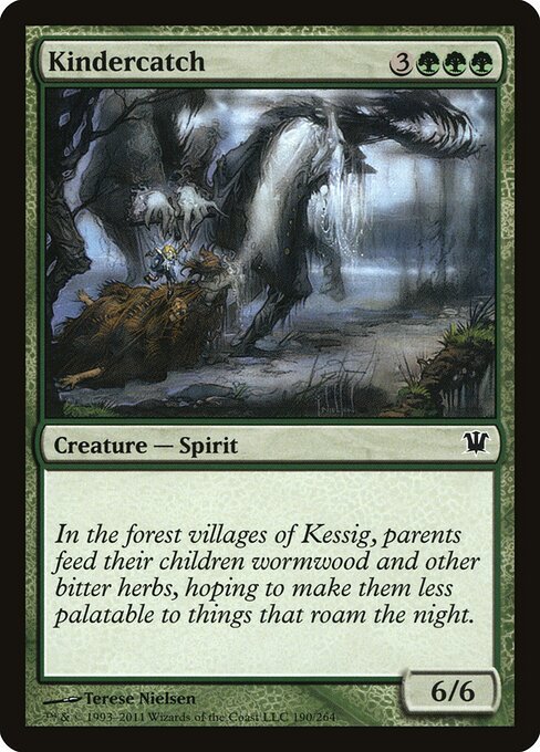 Kindercatch card from ISD #190