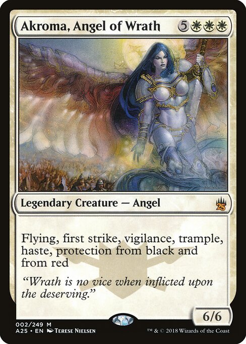 Akroma, Angel of Wrath card from A25 #2