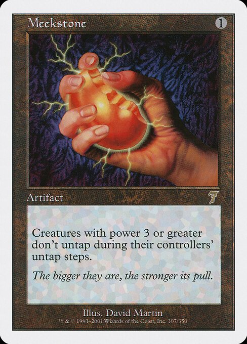 Meekstone card from 7ED #307