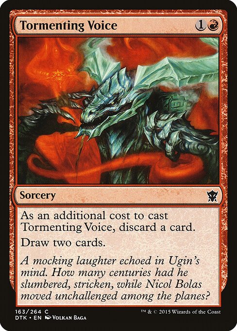 Tormenting Voice card from DTK #163