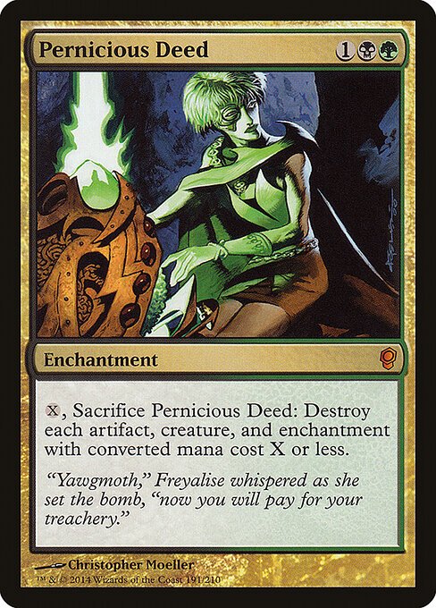 Pernicious Deed card from CNS #191