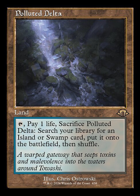 Polluted Delta card from MH3 #438