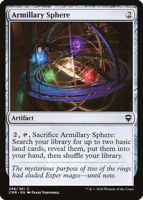 Armillary Sphere card from CMR #298