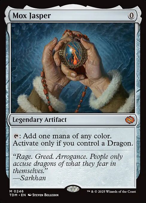 Mox Jasper card from TDM #246