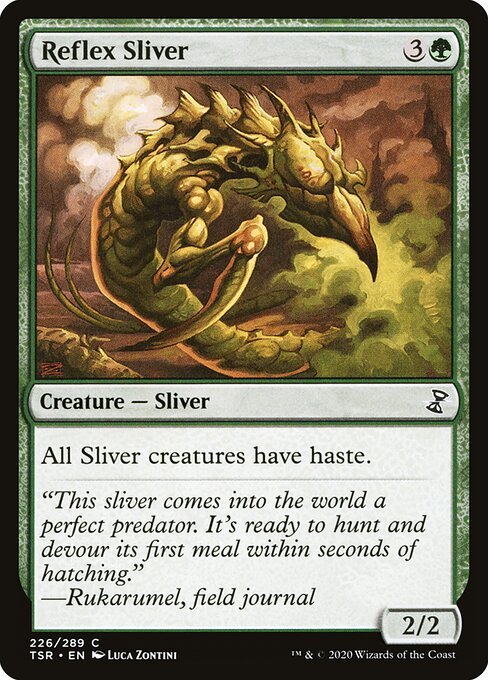 Reflex Sliver card from TSR #226
