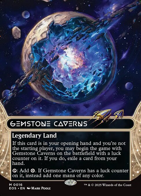 Gemstone Caverns card from EOS #16