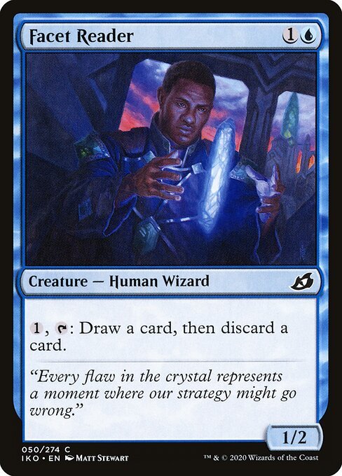Facet Reader card from IKO #50