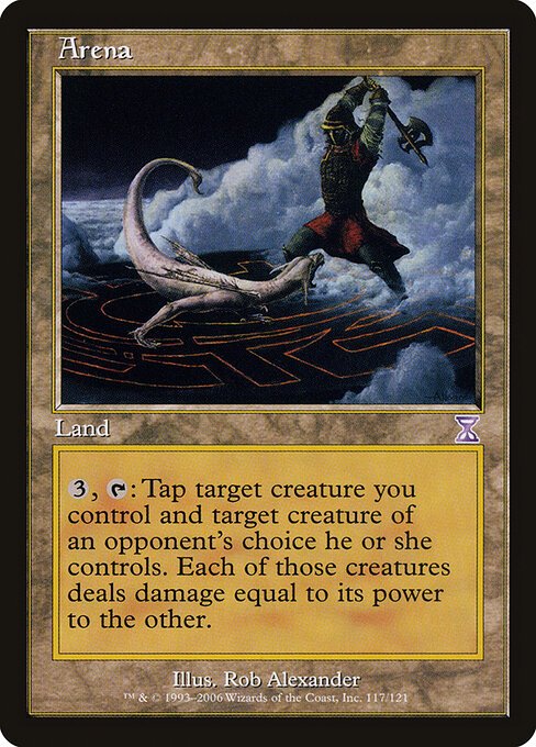 Arena card from TSB #117