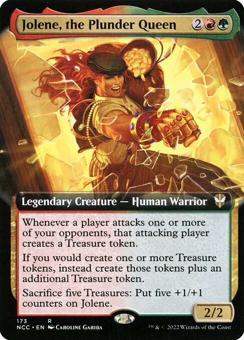 Jolene, the Plunder Queen card from NCC #173