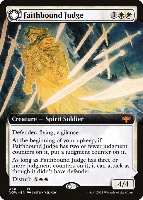 Faithbound Judge card from VOW #348