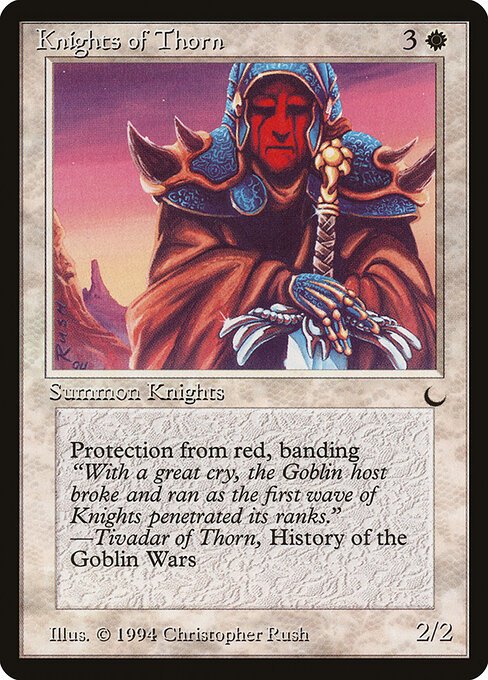 Knights of Thorn card from DRK #product-3535