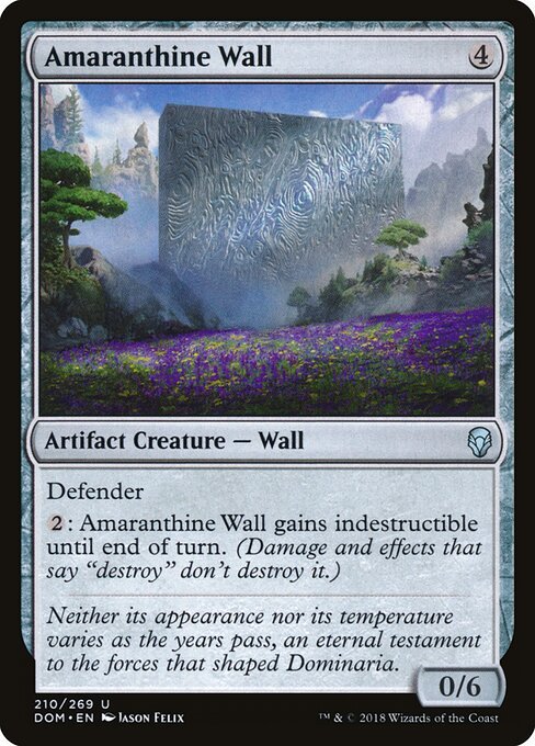 Amaranthine Wall card from DOM #210